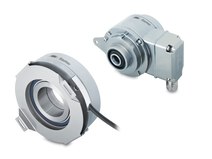 Baumer encoder - Complete portfolio of hollow shaft designs