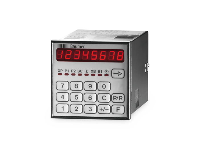 Electronic preset counters and multifunctional counters