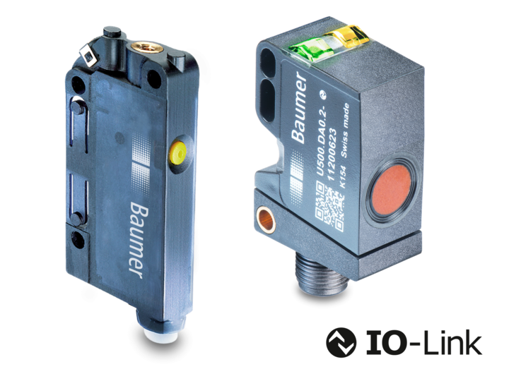 Ultrasonic sensors with IO-Link