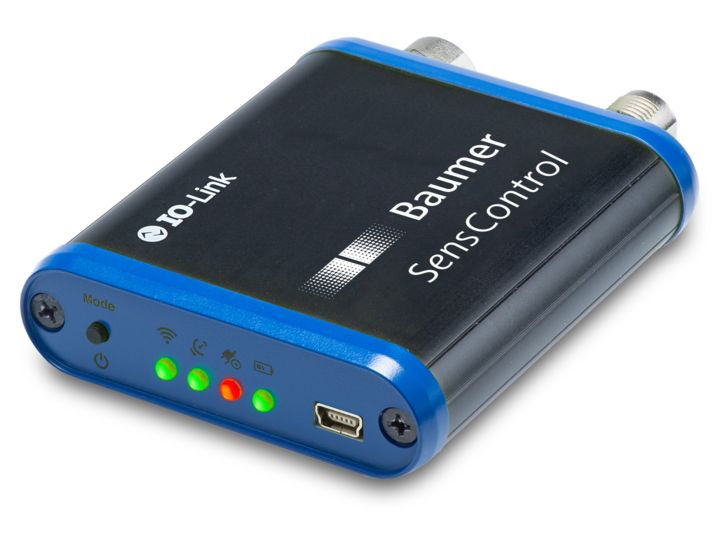 Wireless IO-Link master and app SensControl